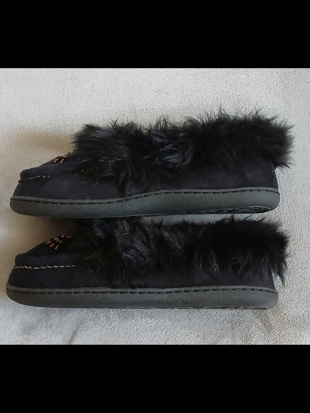 NYC Couture Moccasin Style Slipper Shoes NWOT Size 8 - Picture 10 of 15